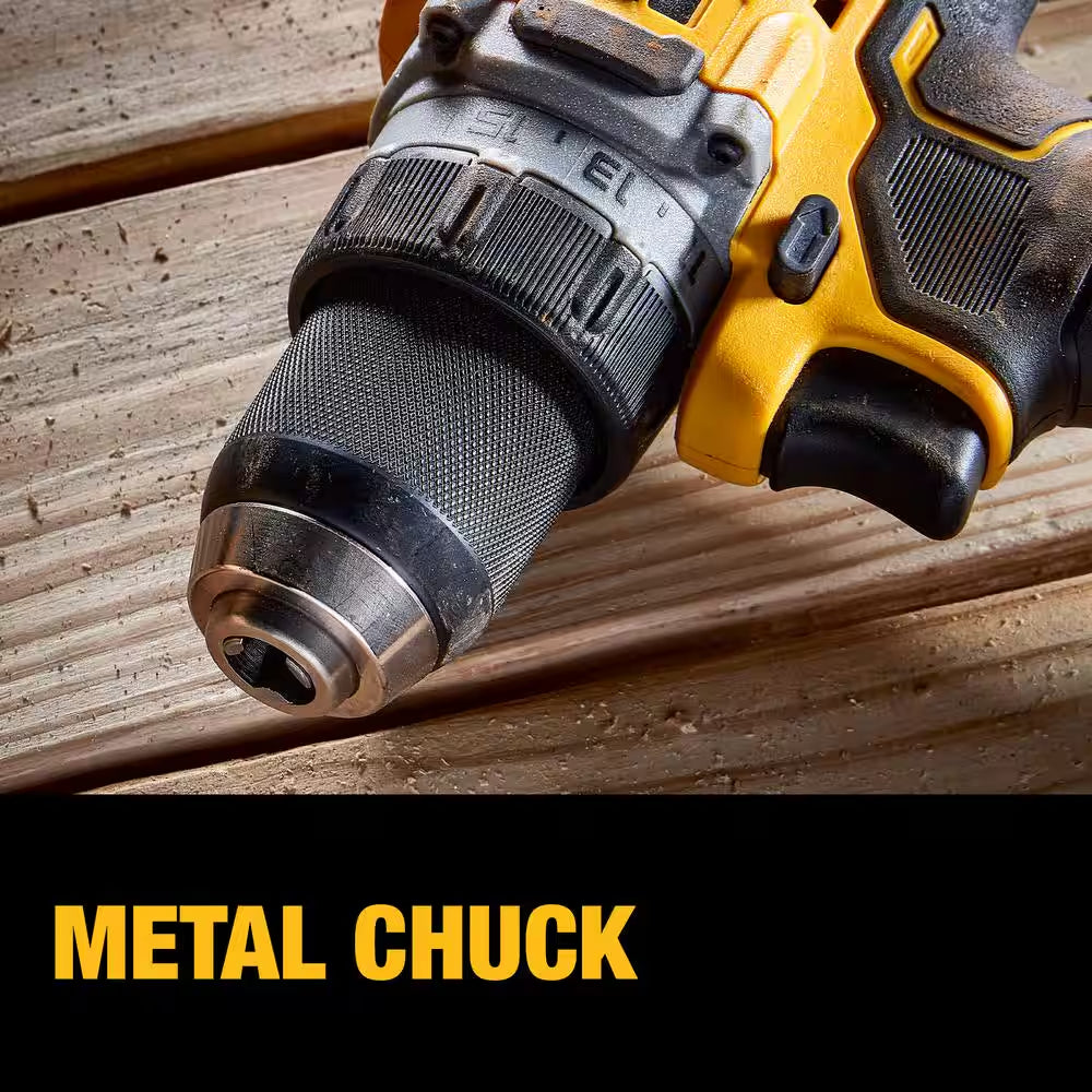 20V MAX XR Lithium-Ion Cordless Compact 1/2 In. Drill/Driver Kit with 20V MAX Cordless Reciprocating Saw