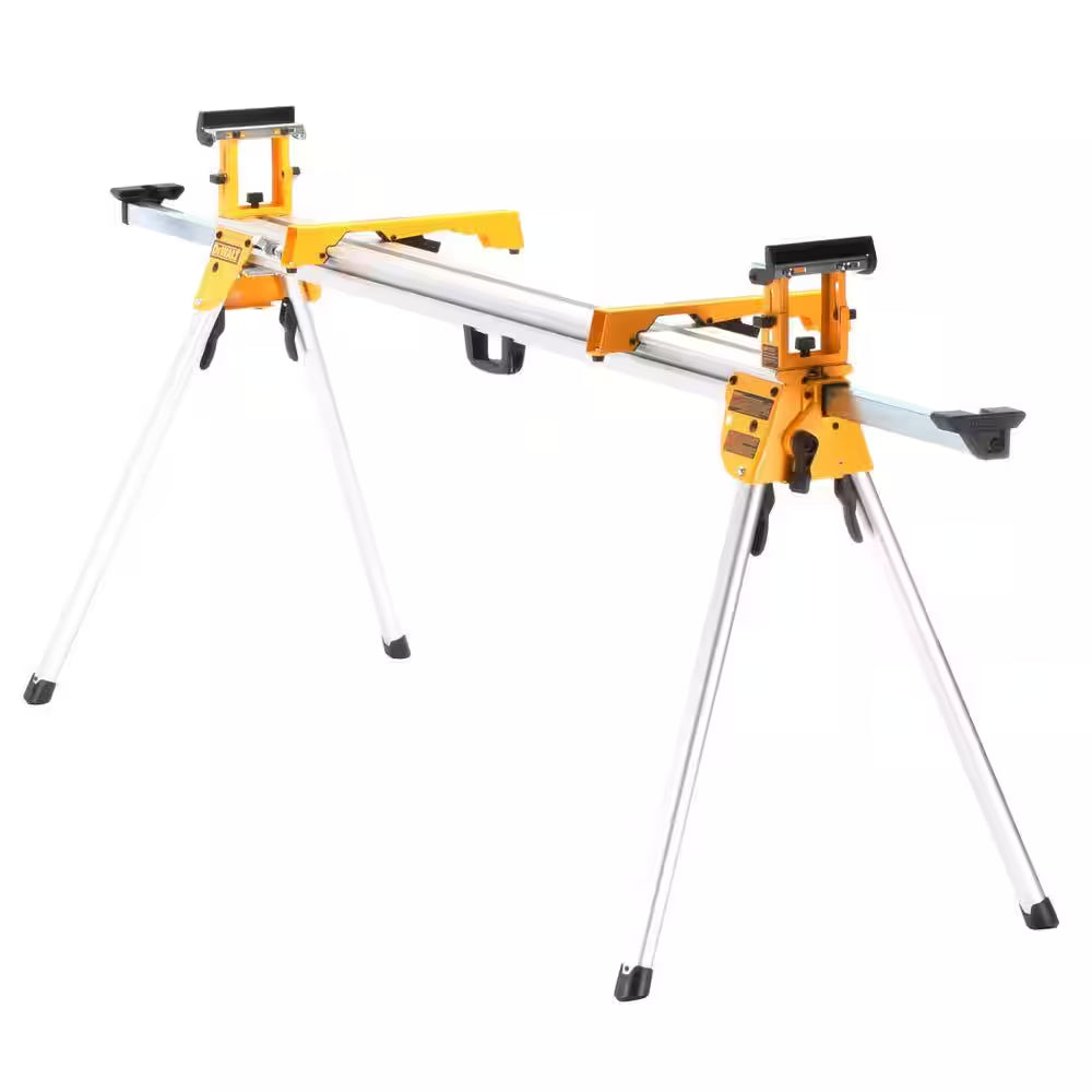 15 Amp Corded 12 In. Compound Single Bevel Miter Saw and Heavy Duty Miter Saw Stand