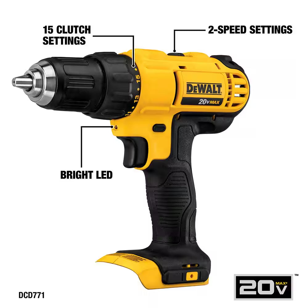 20V MAX Cordless 6 Tool Combo Kit, 20V MAX XR 5 In. Random Orbital Sander, and (1) 20V 4.0Ah and (1) 20V 2.0Ah Batteries