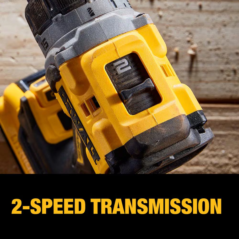 20V MAX XR Lithium-Ion Cordless Compact 1/2 In. Drill/Driver Kit with 20V MAX Cordless Reciprocating Saw