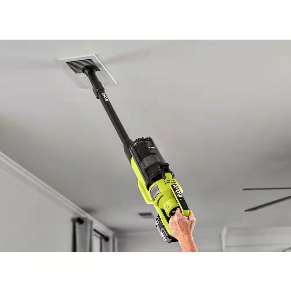 ONE+ HP 18V Cordless Pet Stick Vacuum Cleaner Kit with 4.0 Ah HIGH PERFORMANCE Battery and Charger