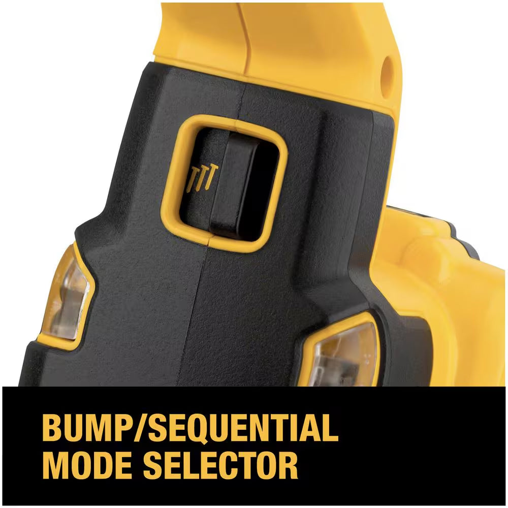 20V MAX XR Lithium-Ion Electric Cordless 18-Gauge Brad Nailer and 20V MAX XR Cordless 15-Gauge Angled Finish Nailer