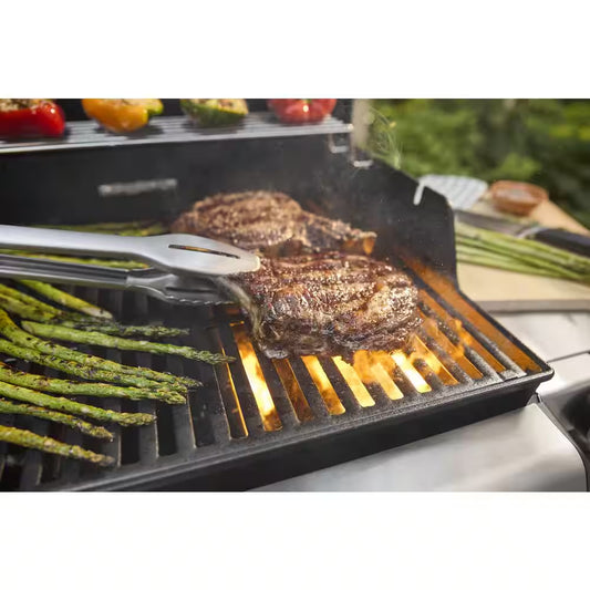 Spirit E-325 3-Burner Liquid Propane Gas Grill in Black with Sear Zone