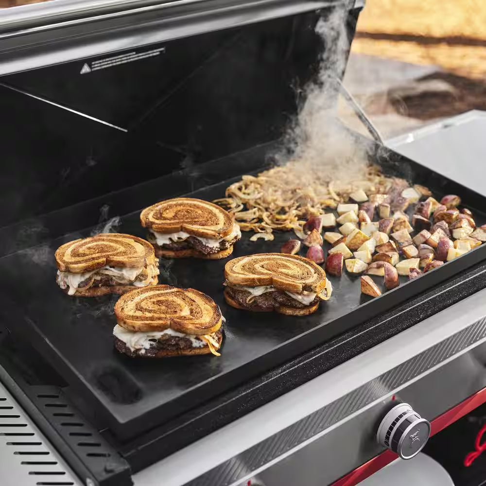 Slate Griddle 3-Burner Propane Gas 30 In. Flat Top Grill in Black