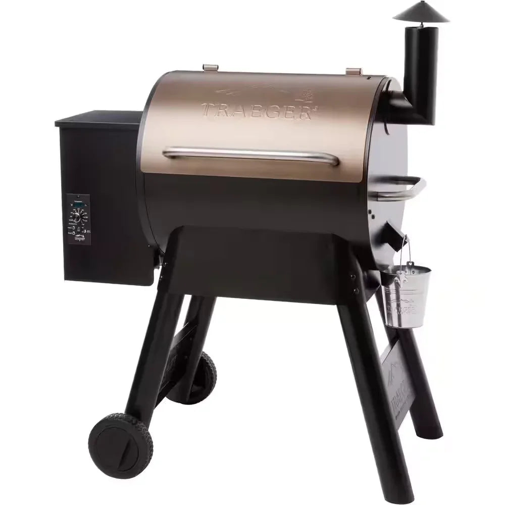 Pro Series 34-Pellet Grill and Smoker in Bronze