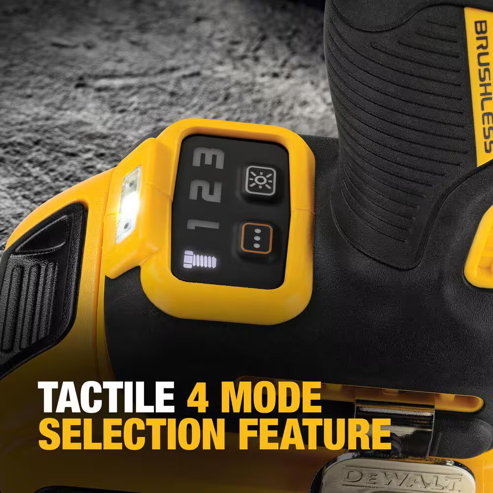 20V MAX XR Lithium-Ion Cordless 1/2 In. Impact Wrench with (2) 20V MAX POWERSTACK Compact Lithium-Ion Batteries