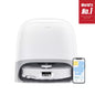 Q Revo Curv 17.7 in Robotic Vacuum and Mop with Smart Navigation, Self-Emptying, Self-Drying, Multi-Surface in White