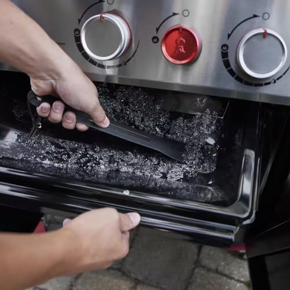 Genesis E-325 3-Burner Liquid Propane Gas Grill in Black