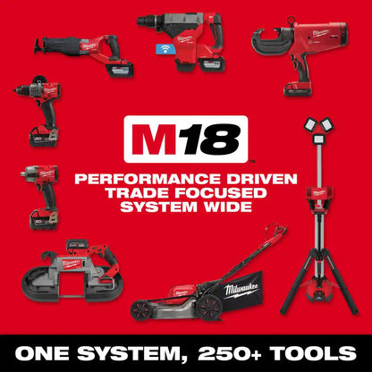 M18 FUEL 18-V Lithium-Ion Brushless Cordless Hammer Drill and Impact Driver Combo Kit (2-Tool) with Compact Bandsaw