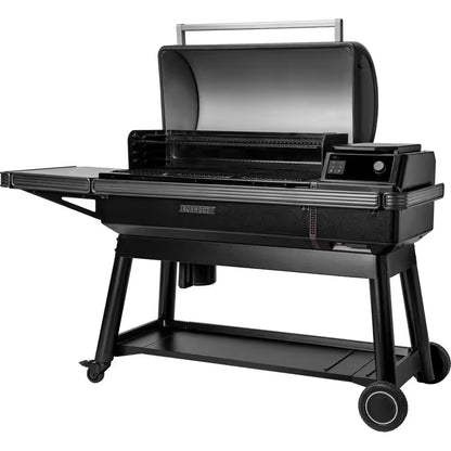 Ironwood XL Wi-Fi Pellet Grill and Smoker in Black with Cover