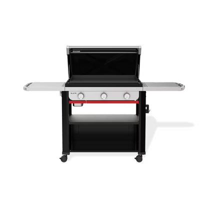 Slate Griddle 3-Burner Propane Gas 30 In. Flat Top Grill in Black