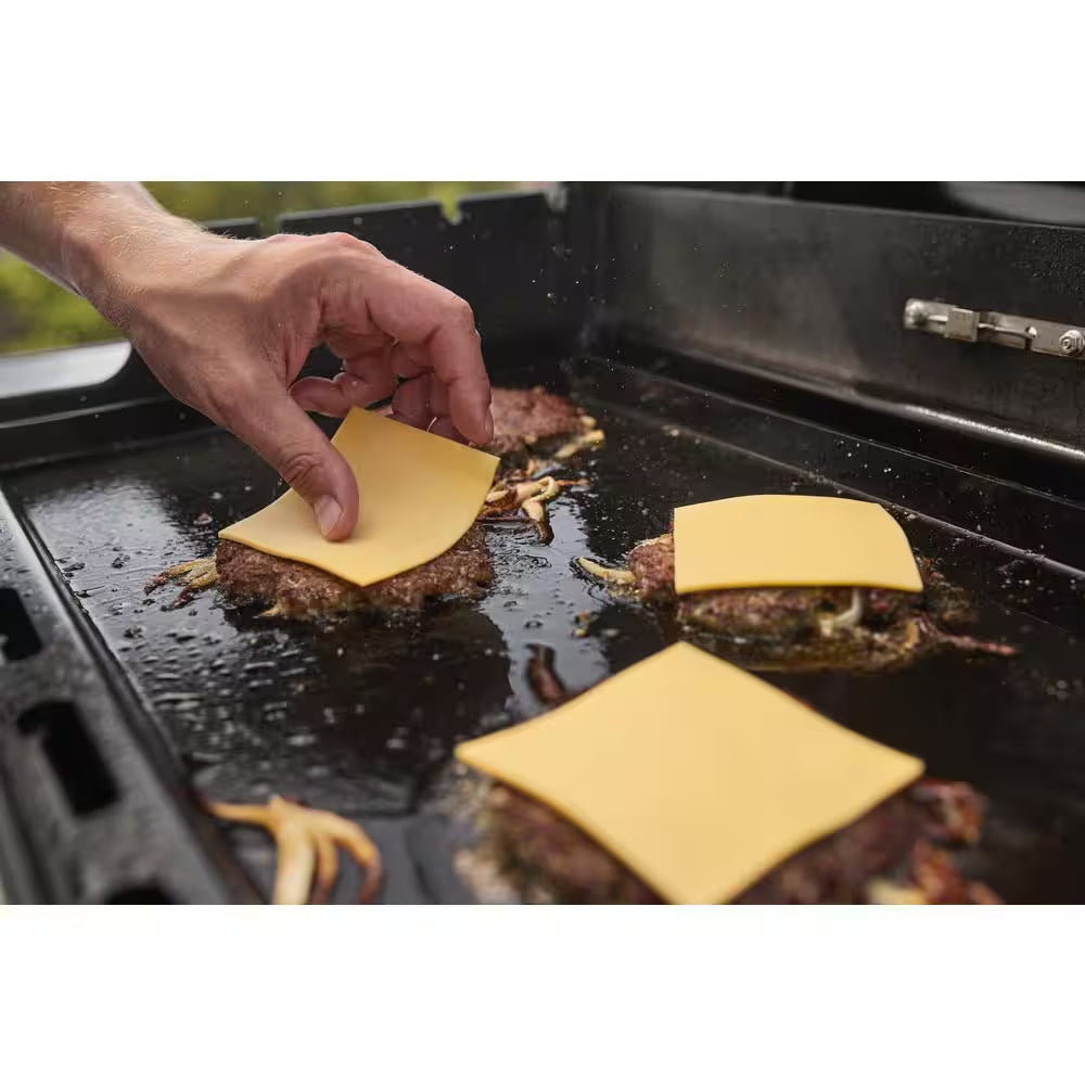 Spirit SB-E-425 4-Burner Natural Gas Grill in Black with Sear Zone and Weber Works Compatibility