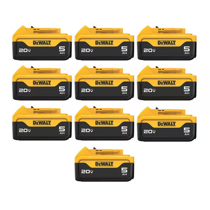 20V MAX XR Premium Lithium-Ion 5.0Ah Battery Pack (7-Pack)