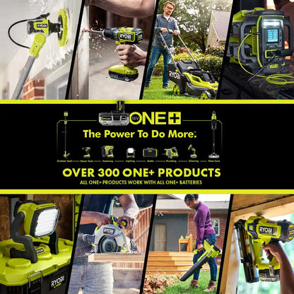 ONE+ HP 18V Cordless Pet Stick Vacuum Cleaner Kit with 4.0 Ah HIGH PERFORMANCE Battery and Charger