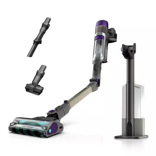 Powerdetect Clean & Empty System Bagless Cordless HEPA Filter Stick Vacuum for Multisurfaces, 70Min Runtime in Dark Grey