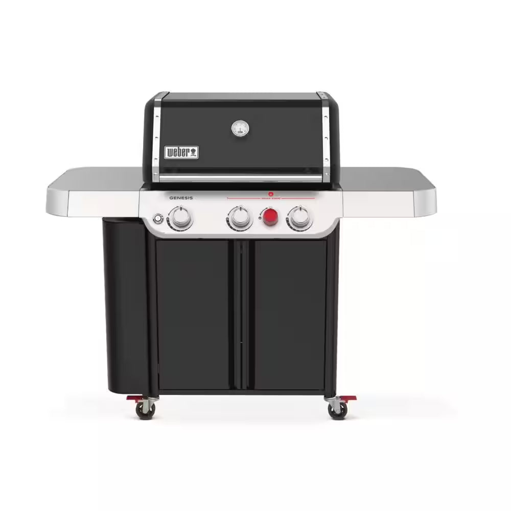 Genesis E-330 3-Burner Liquid Propane Gas Grill in Black