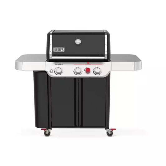 Genesis E-330 3-Burner Liquid Propane Gas Grill in Black
