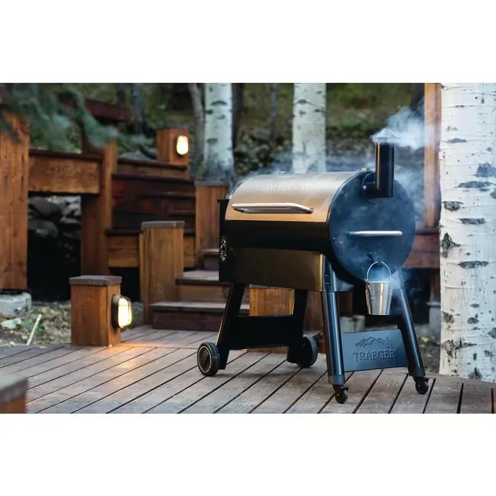 Pro Series 34-Pellet Grill and Smoker in Bronze