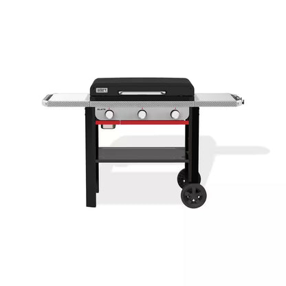 Slate Griddle 3-Burner Propane Gas 28 In. Rust-Resistant Flat Top Grill in Black
