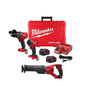 M18 FUEL 18-V Lithium-Ion Brushless Cordless Hammer Drill/Impact Driver Combo Kit (2-Tool) with 1/2 In. Impact Wrench