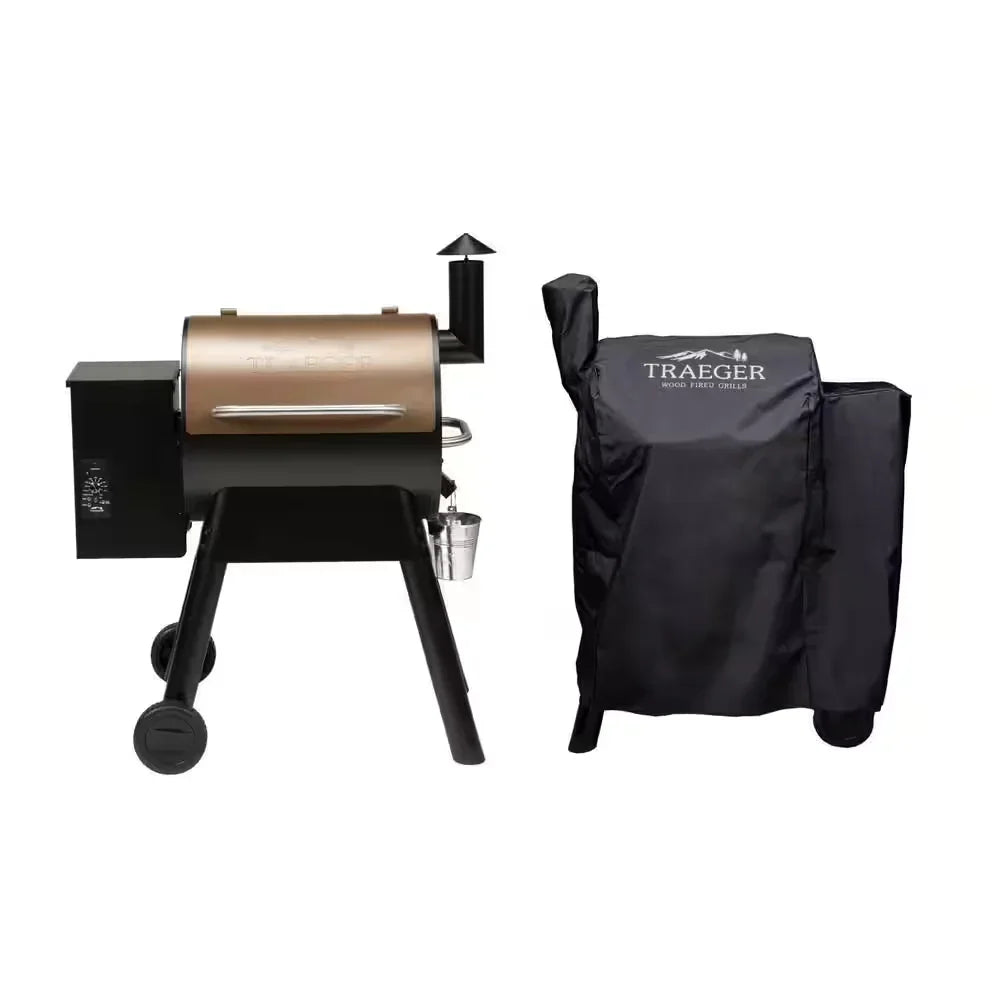 Pro Series 34-Pellet Grill and Smoker in Bronze