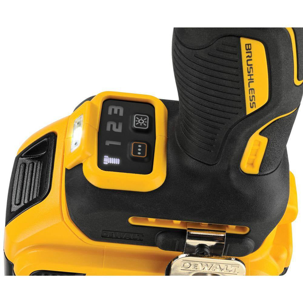 20V MAX XR Lithium-Ion Cordless 1/2 In. Impact Wrench with (2) 20V MAX POWERSTACK Compact Lithium-Ion Batteries