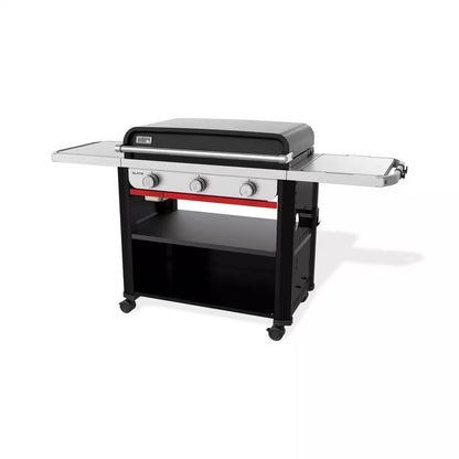Slate Griddle 3-Burner Propane Gas 30 In. Flat Top Grill in Black