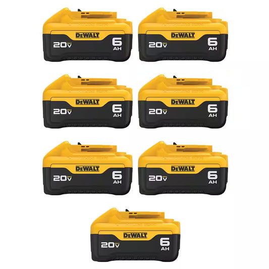20V MAX XR Premium Lithium-Ion 5.0Ah Battery Pack (7-Pack)