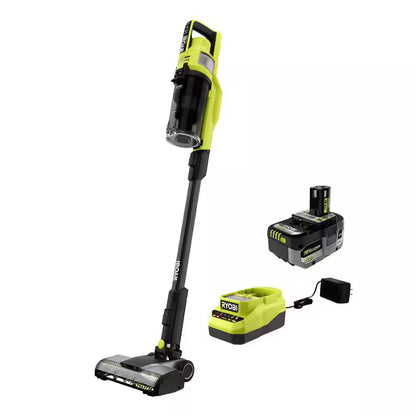 ONE+ HP 18V Cordless Pet Stick Vacuum Cleaner Kit with 4.0 Ah HIGH PERFORMANCE Battery and Charger