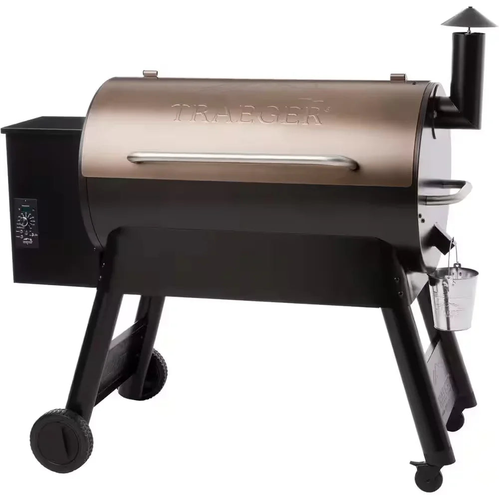 Pro Series 34-Pellet Grill and Smoker in Bronze