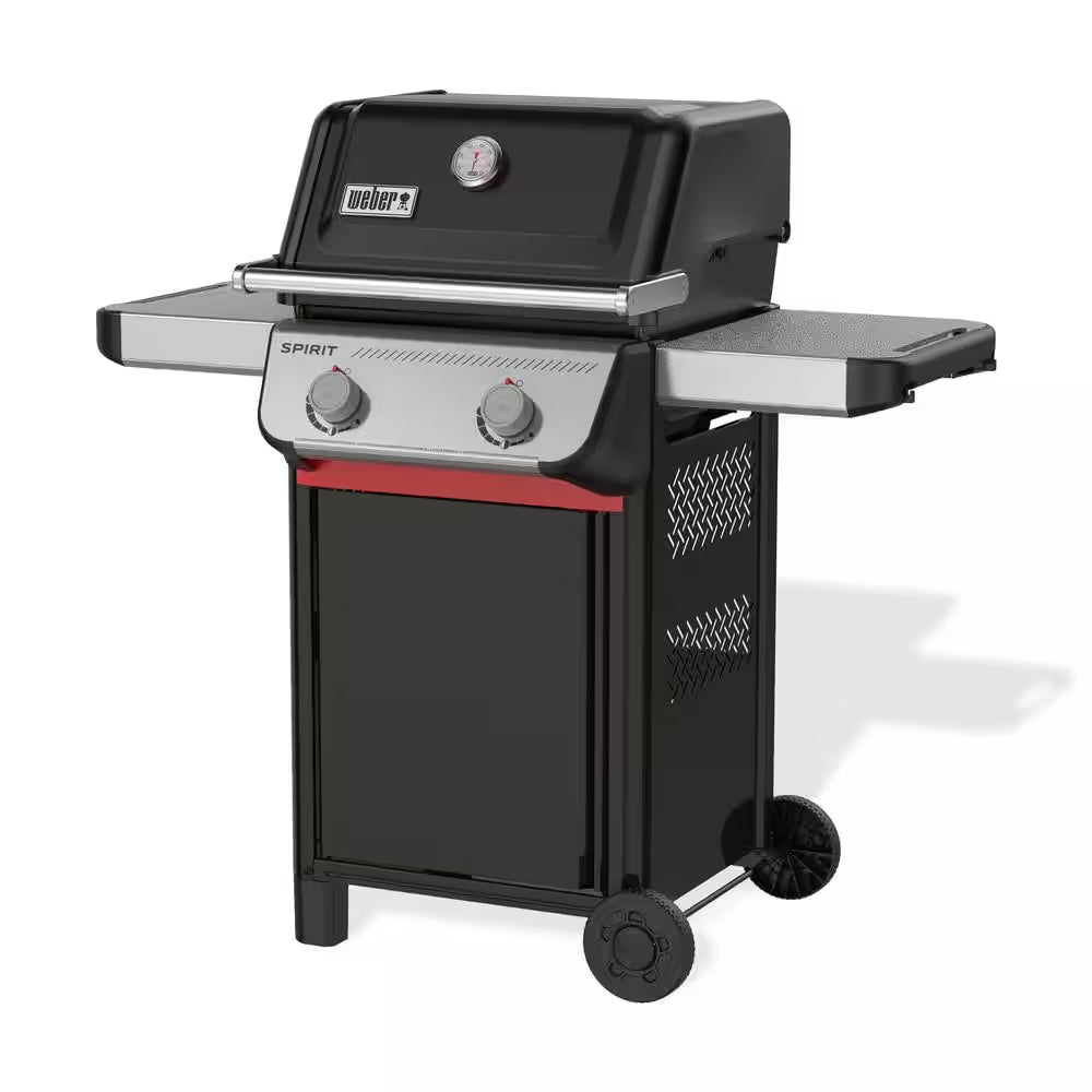 Spirit E-210 2-Burner Liquid Propane Gas Grill in Black