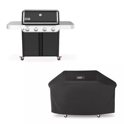 Genesis E-315 3-Burner Liquid Propane Gas Grill in Black