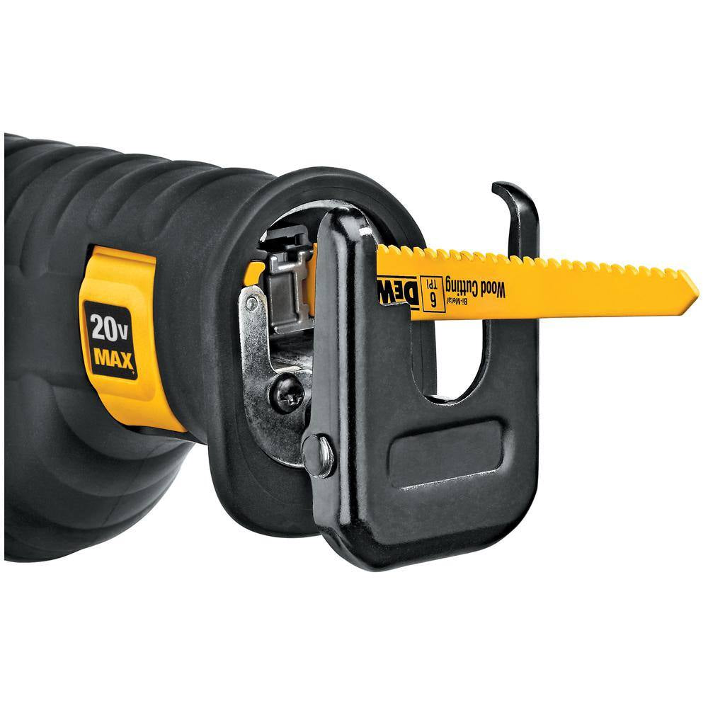 20V MAX XR Lithium-Ion Cordless Brushless 2 Tool Combo Kit, 20V Reciprocating Saw, (2) 20V 4.0Ah Batteries, and Charger