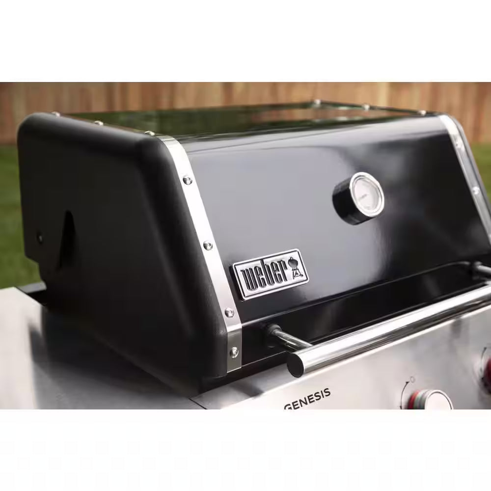 Genesis E-315 3-Burner Liquid Propane Gas Grill in Black