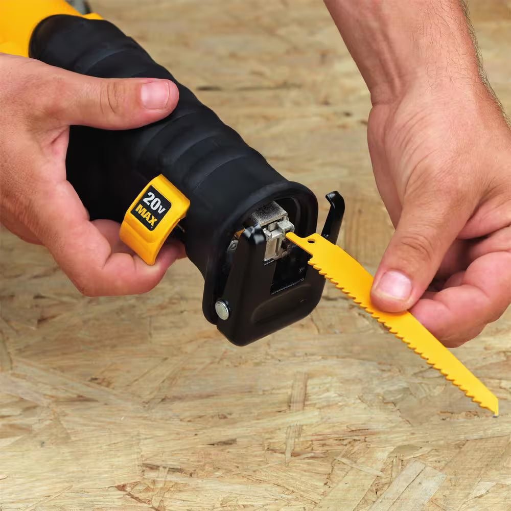 20V MAX XR Lithium-Ion Cordless Brushless 2 Tool Combo Kit, 20V Reciprocating Saw, (2) 20V 4.0Ah Batteries, and Charger