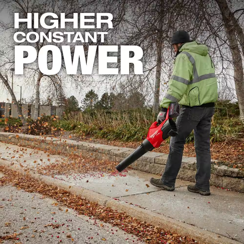 M18 FUEL 18V 16 In. Brushless Cordless Battery Powered Chainsaw with M18 FUEL Blower, 8.0 Ah FORGE Battery, Charger