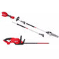 M18 FUEL 18V 10 In. Brushless Cordless Battery Powered QUIK-LOK Pole Saw W/ M18 FUEL 24 In. Hedge Trimmer