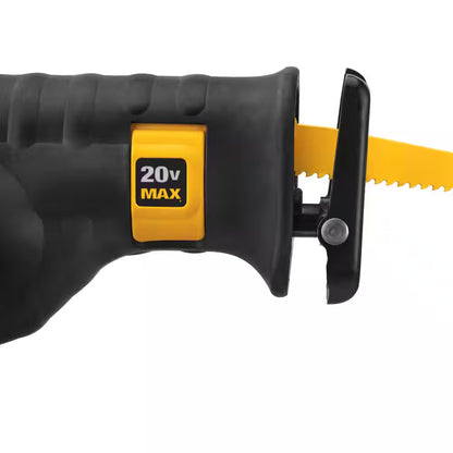20V MAX XR Lithium-Ion Cordless Brushless 2 Tool Combo Kit, 20V Reciprocating Saw, (2) 20V 4.0Ah Batteries, and Charger