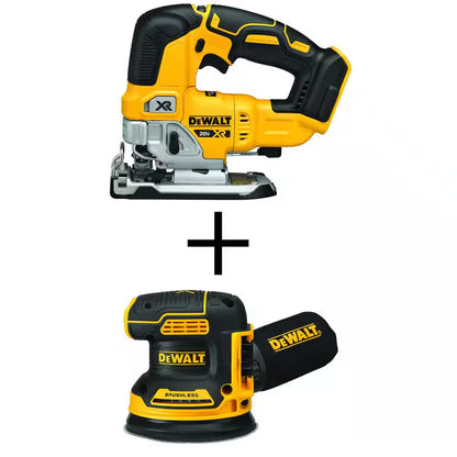 20V MAX XR Cordless Brushless Jigsaw and 20V MAX XR Brushless Router (Tools Only)