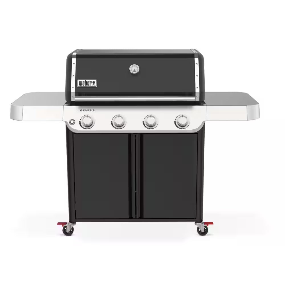 Genesis E-315 3-Burner Liquid Propane Gas Grill in Black