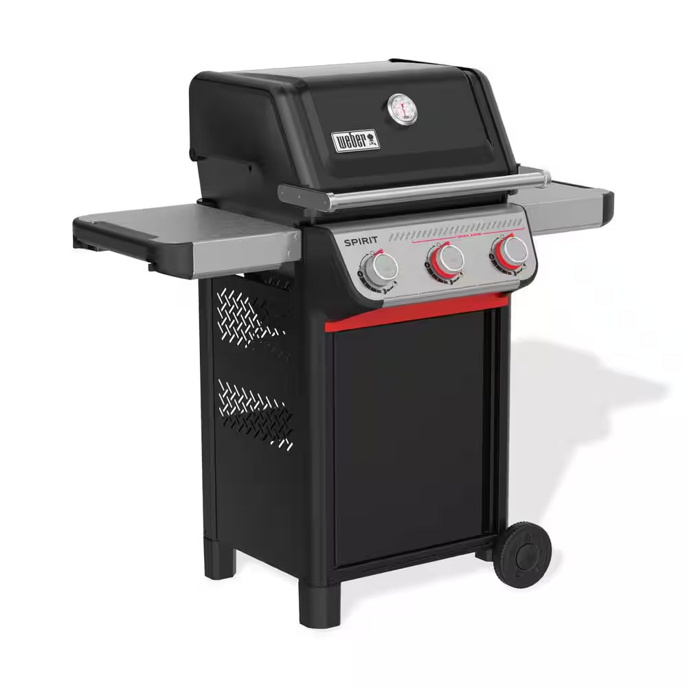 Spirit E-325 3-Burner Liquid Propane Gas Grill in Black with Sear Zone
