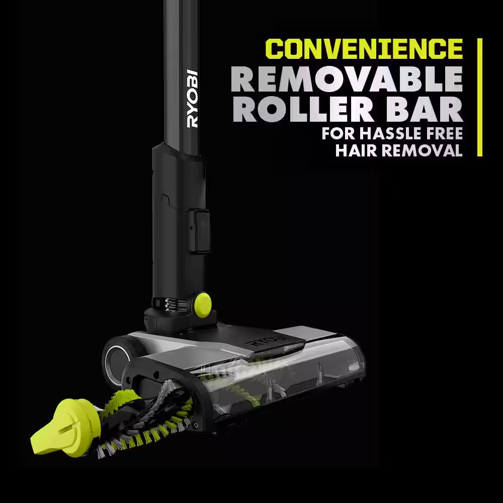 ONE+ HP 18V Cordless Pet Stick Vacuum Cleaner Kit with 4.0 Ah HIGH PERFORMANCE Battery and Charger