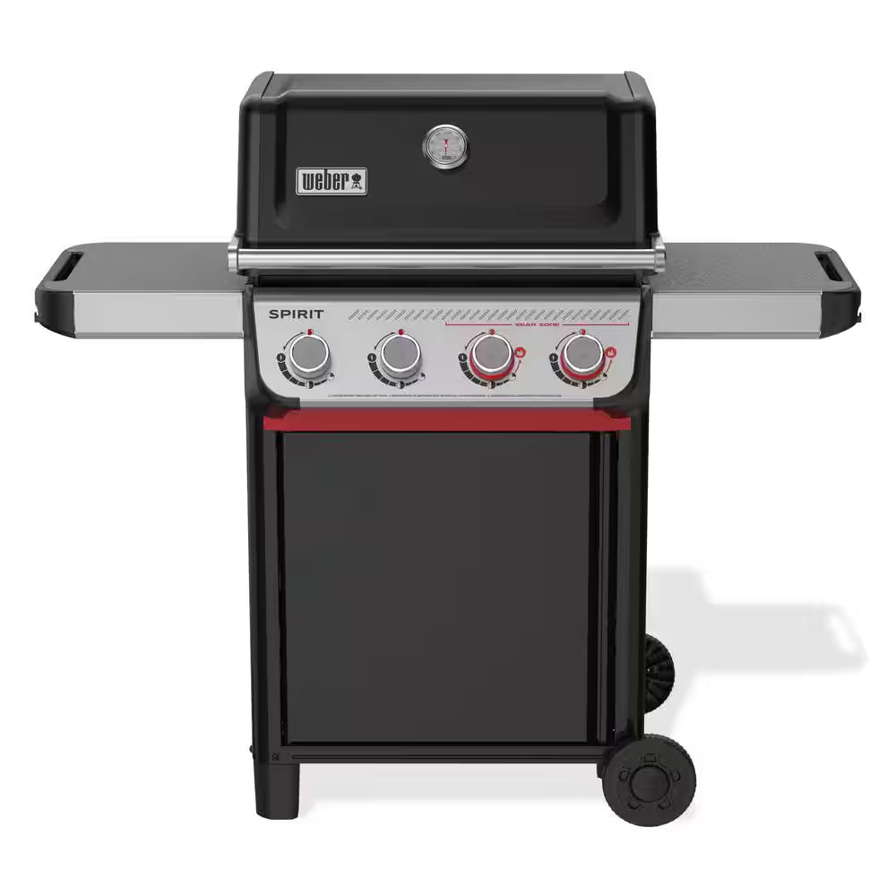 Spirit E-325 3-Burner Liquid Propane Gas Grill in Black with Sear Zone