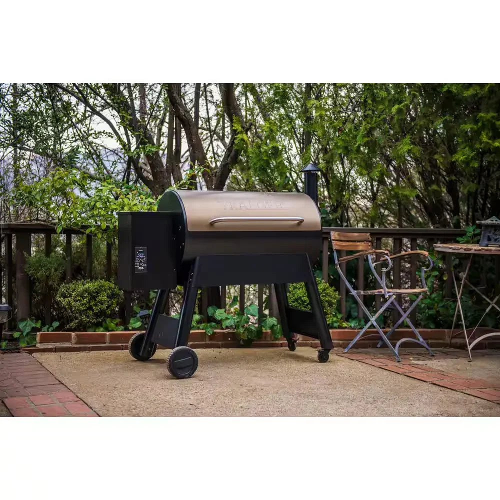 Pro Series 34-Pellet Grill and Smoker in Bronze