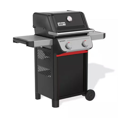 Spirit E-210 2-Burner Liquid Propane Gas Grill in Black