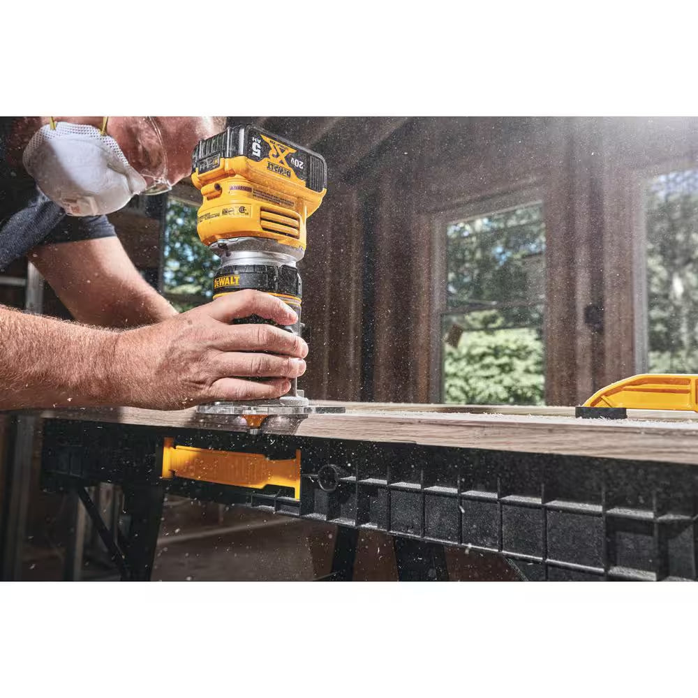 20V MAX XR Cordless Brushless Jigsaw and 20V MAX XR Brushless Router (Tools Only)