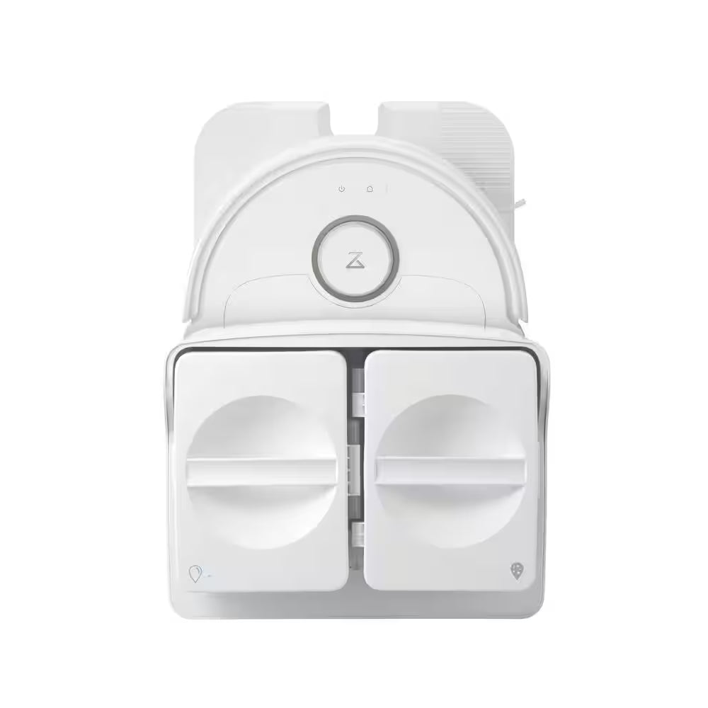 Qrevo Pro 13. 4In Robotic Vacuum, with Lidar Smart Navigation, Flexiarm Edge Mopping, Dynamic Hot Water Re-Wash in White