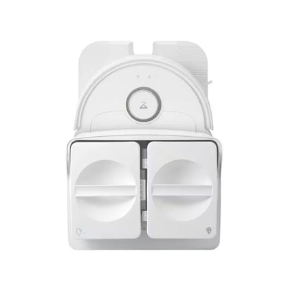 Qrevo Pro 13. 4In Robotic Vacuum, with Lidar Smart Navigation, Flexiarm Edge Mopping, Dynamic Hot Water Re-Wash in White