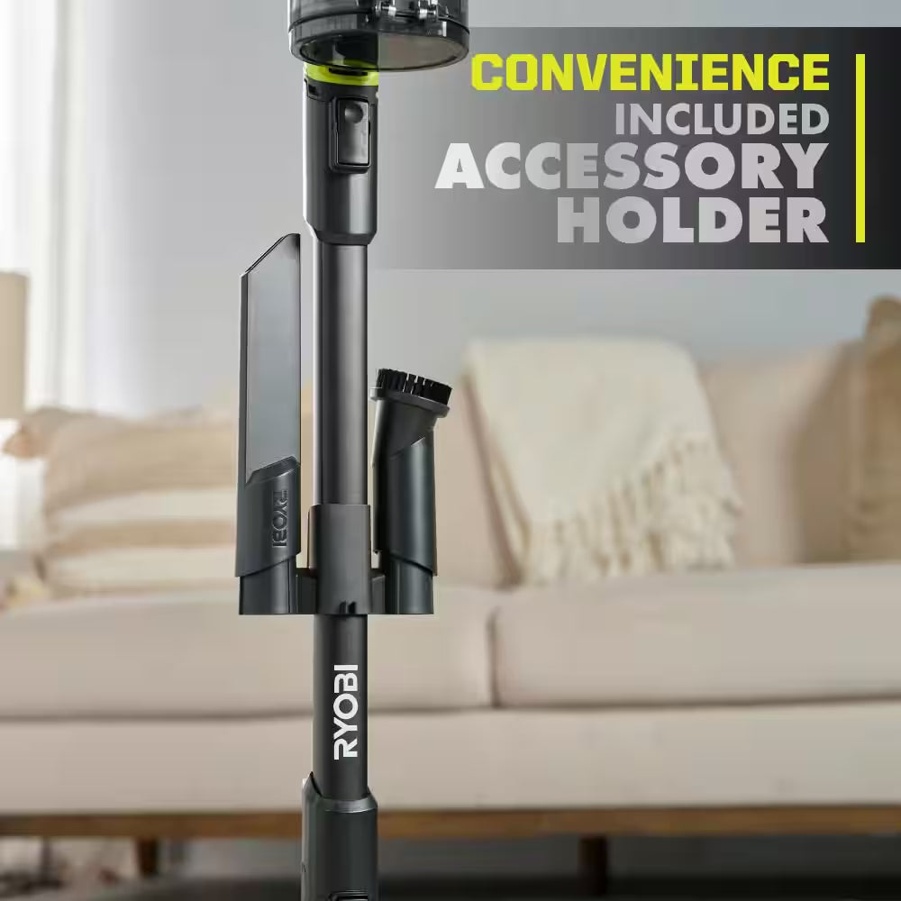 ONE+ HP 18V Cordless Pet Stick Vacuum Cleaner Kit with 4.0 Ah HIGH PERFORMANCE Battery and Charger