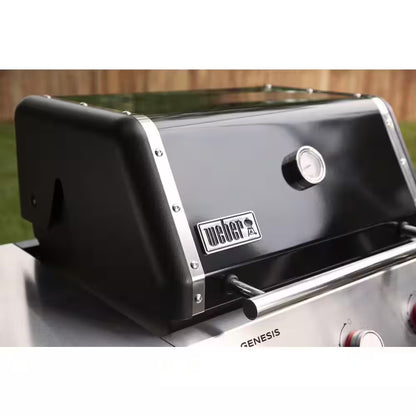 Genesis E-315 3-Burner Natural Gas Grill in Black